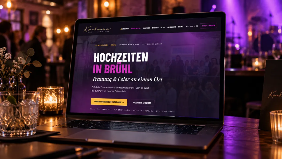 Kornkammer, neue Website